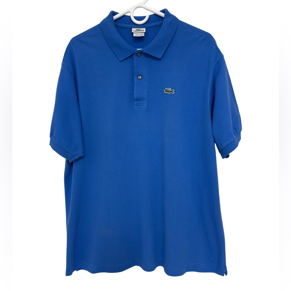 Lacoste Short-Sleeve Polo Shirt Men’s Blue